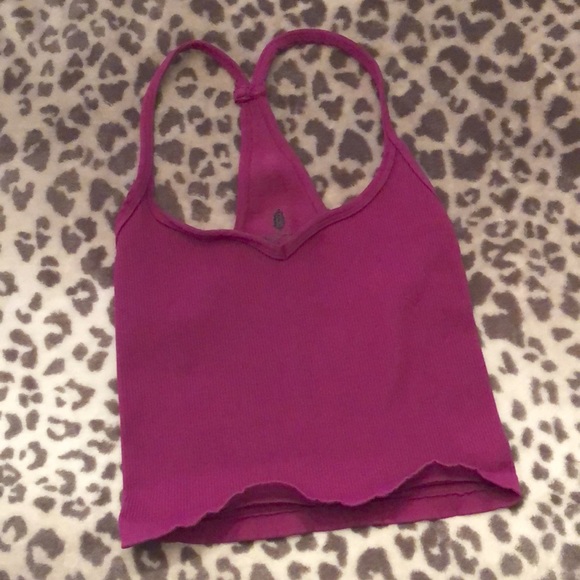 Free People Tops - Free People Happiness Runs Sweetheart Crop Top